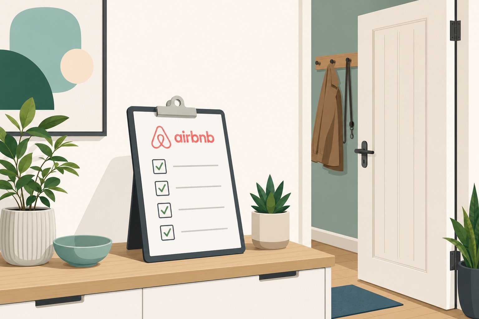 set up airbnb business