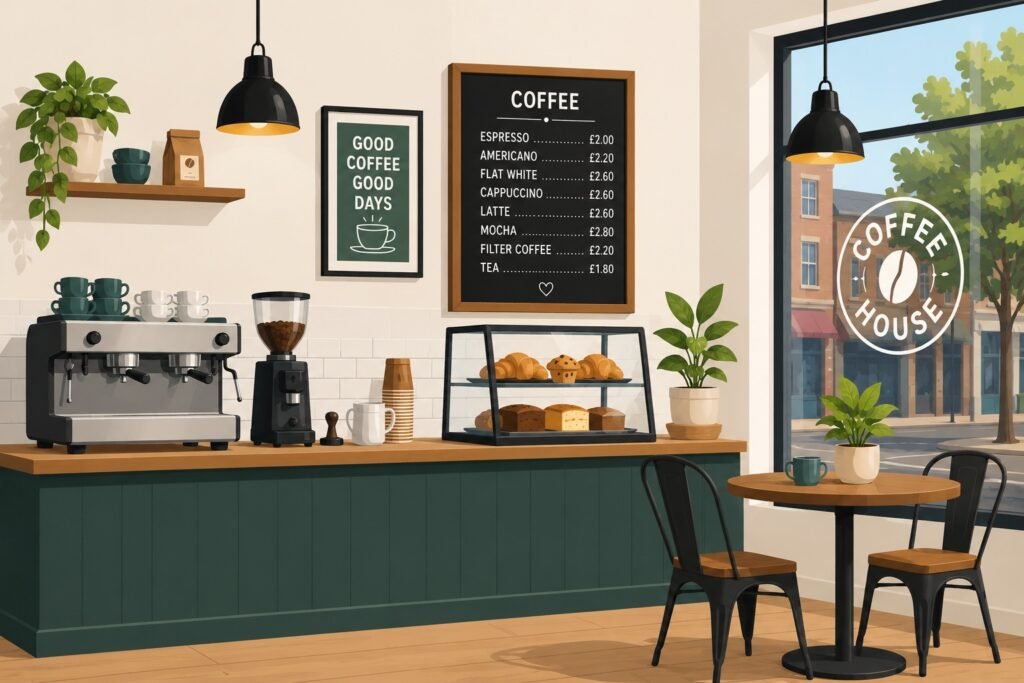 how to start a coffee shop
