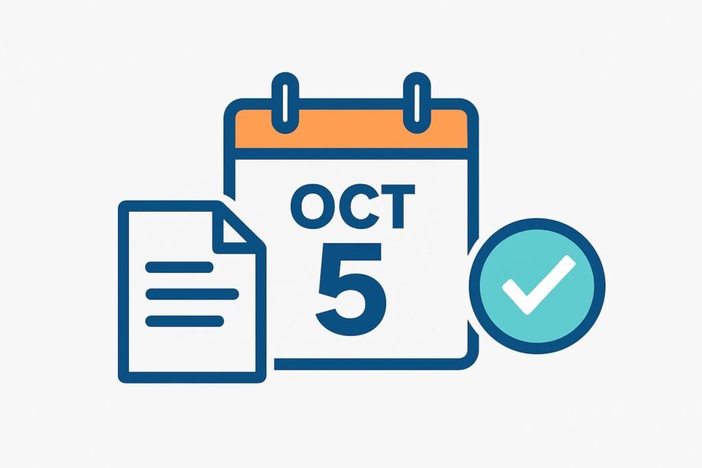 october 5th self assessment hmrc deadline