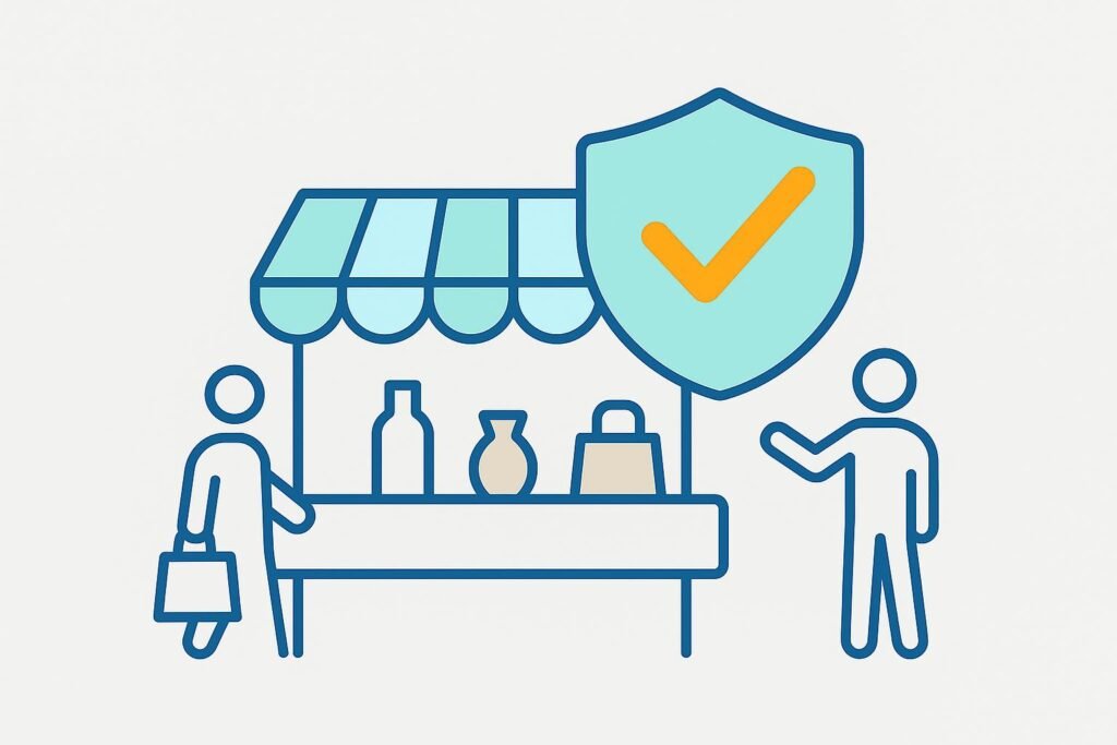 markets or fairs public liability cover