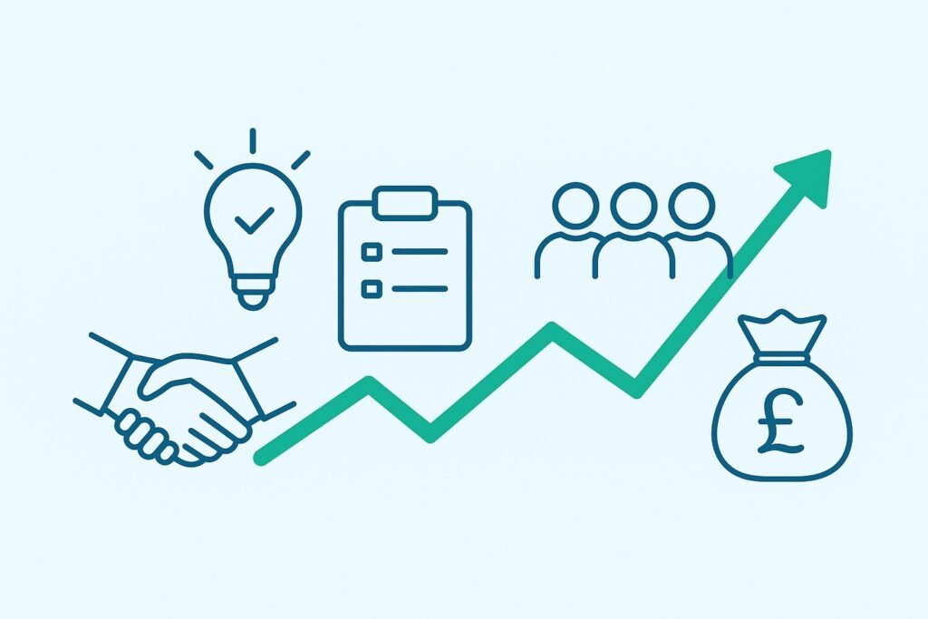 raise money new business sole trader limited