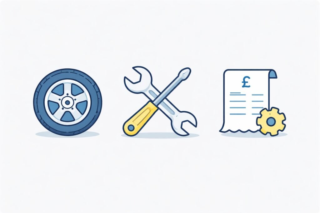 car van repair expenses sole trader